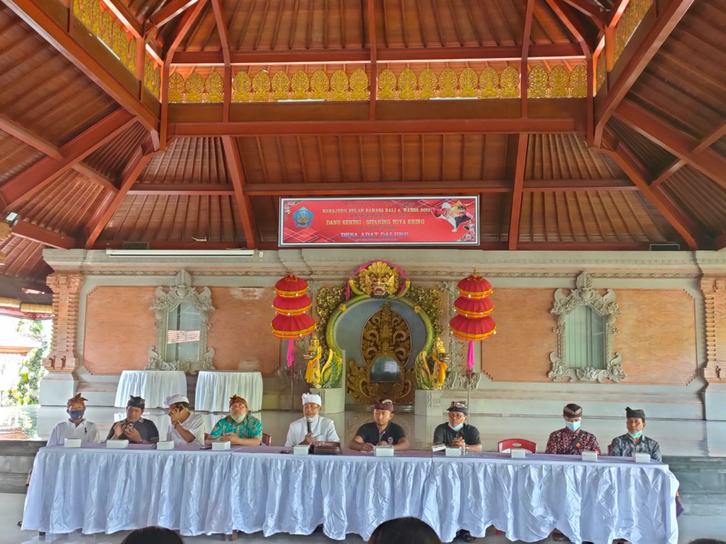 Rapat Koordinasi Pengurus Desa Adat Dalung Bersama Pengurus Sabha Yowana Desa Adat Dalung